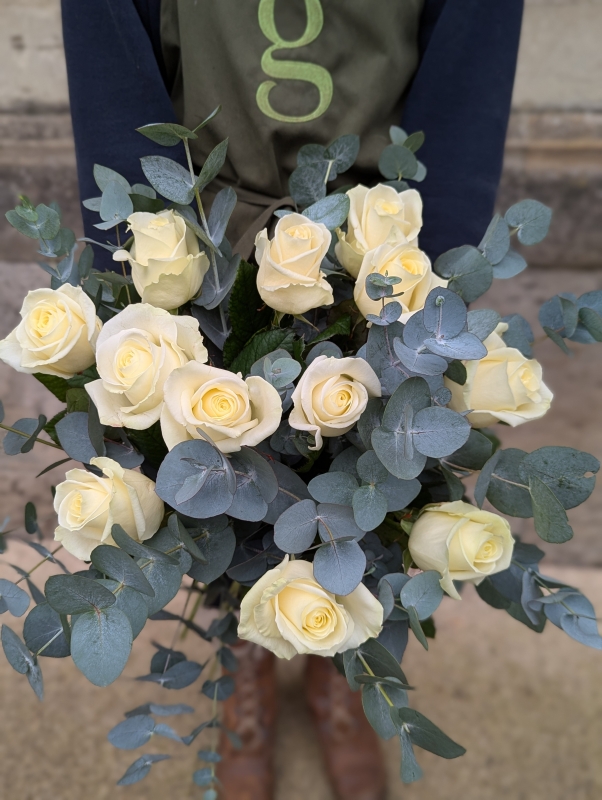 White Rose Bouquet