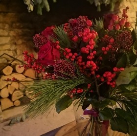 Traditional Christmas bouquet