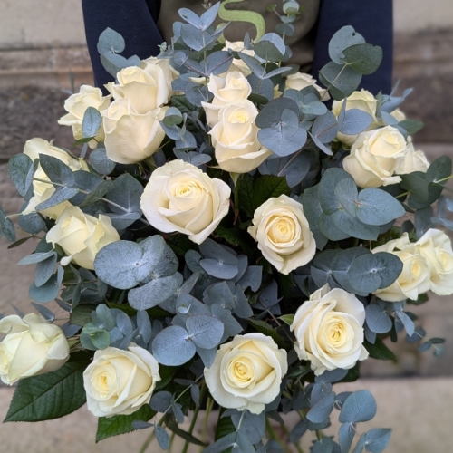 White Rose Bouquet